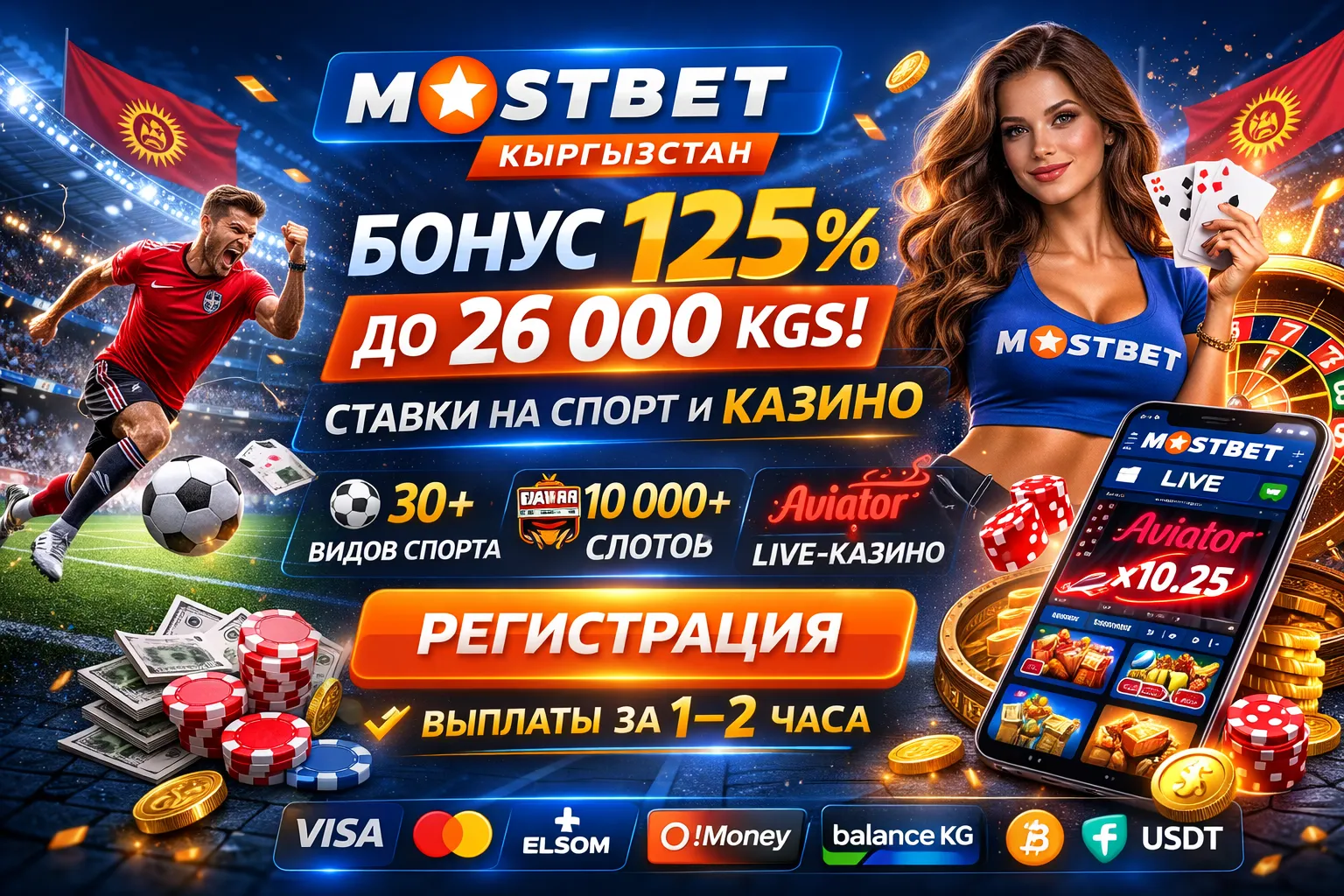 MostBet Кыргызстан — интерфейс приложения и ставки